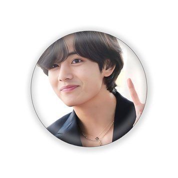 Значок "KIM TAEHYUNG 3" 498087 фото