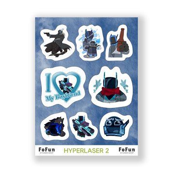Стікерпак "HYPERLASER 2" 745370 фото