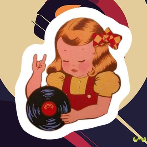 Стікерпак "VINYL VIBES" 456327 фото