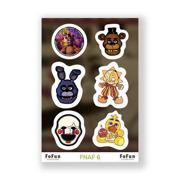 Стікерпак "FNAF 6" 254623 фото