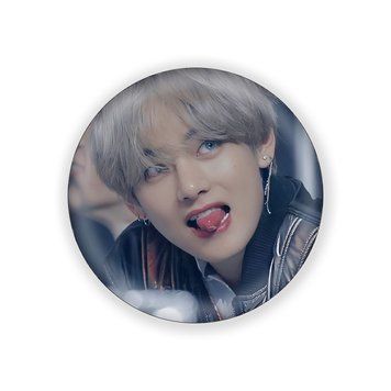 Значок "KIM TAEHYUNG 2" 765634 фото