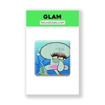 3D Стікер "GLAM" 875316 фото
