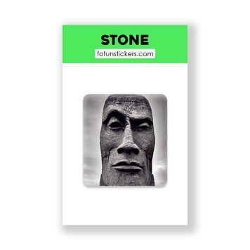 3D Стікер "STONE" 387647 фото