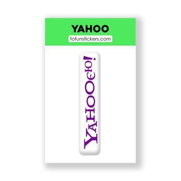 3D Стікер "YAHOO" 635274 фото