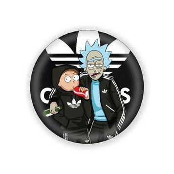 Значок "RICK AND MORTY ADIDAS" 789789 фото