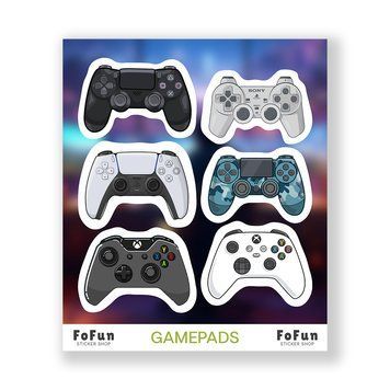 Стікерпак "GAMEPADS" 476460 фото