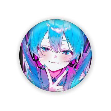 Значок "HATSUNE MIKU 3" 364315 фото
