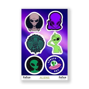 Стікерпак "ALIENS" 353412 фото