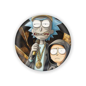 Значок "RICK AND MORTY RAP" 387865 фото