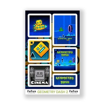 Стікерпак "GEOMETRY DASH 2" 321245 фото