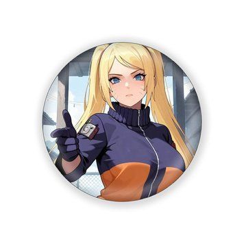 Значок "NARUTO GIRL" 345673 фото