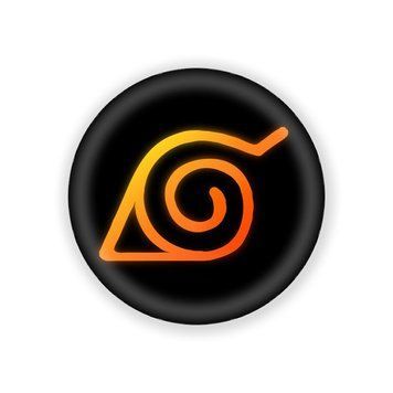 Значок "KONOHA FLAMELEAF" 376853 фото